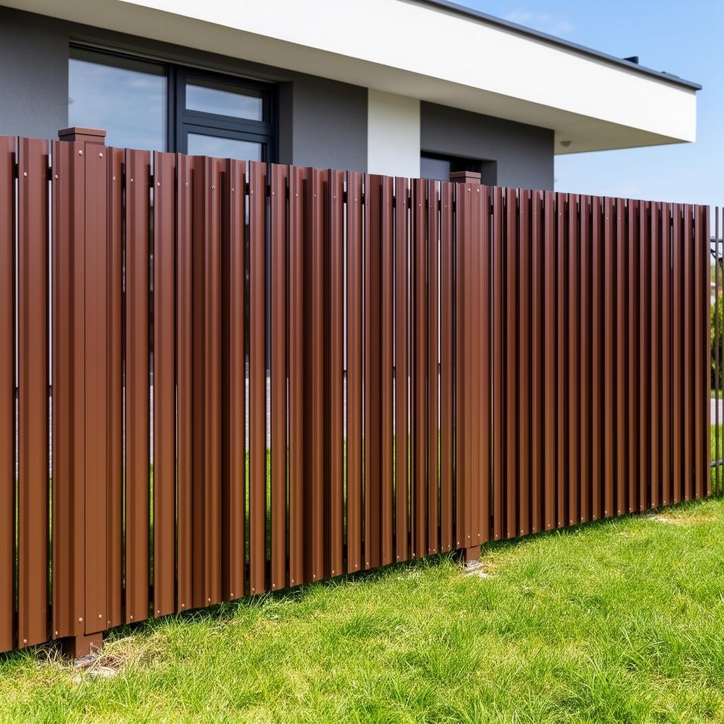 Двусторонняя секция забора