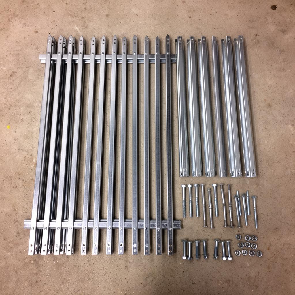 Комплект односторонней секции